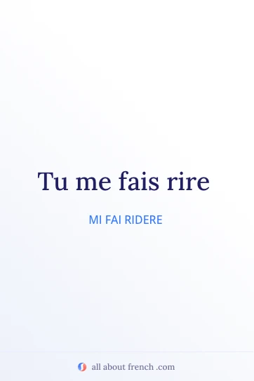 citazione francese estetica faire rire
