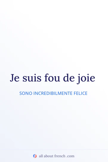 citazione francese estetica fou de joie