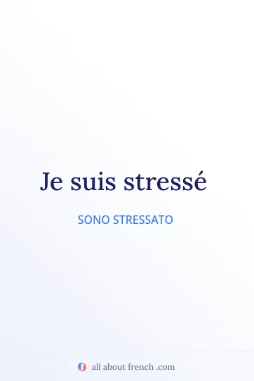 citazione francese estetica je suis stresse