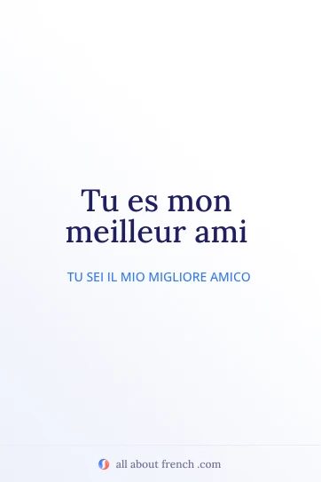 citazione francese estetica meilleur ami