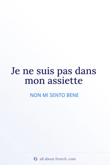 frase francese estetica pas dans assiette