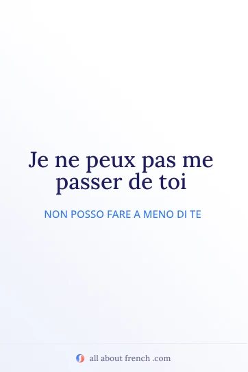 citazione francese estetica pas me passer de toi