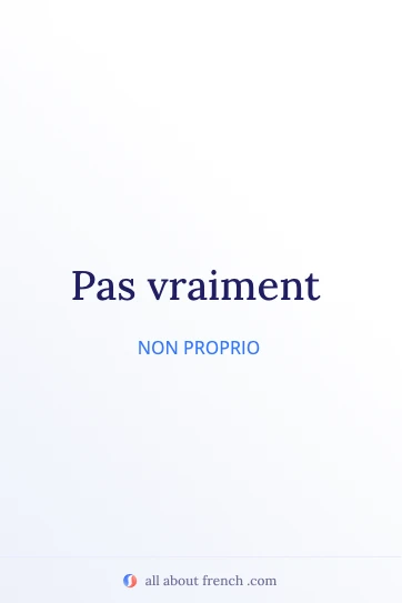 citazione francese estetica pas vraiment
