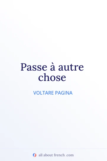frase francese estetica passe autre chose