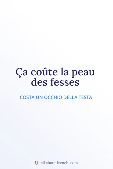 citazione francese estetica peau des fesses