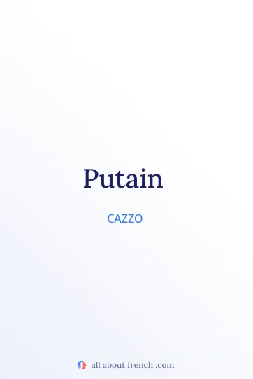 citazione francese estetica putain