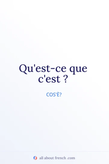 citazione francese estetica qu'est-ce que c'est
