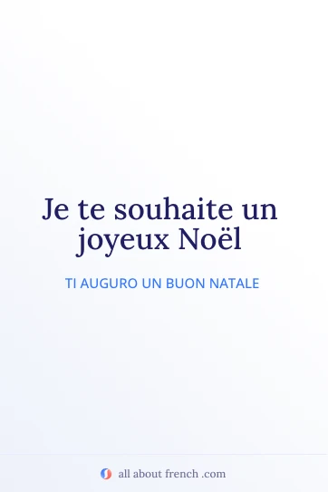 citazione francese estetica souhaiter joyeux noel
