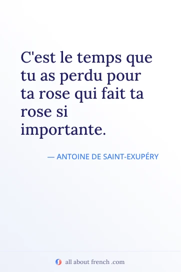 citazione francese estetica temps perdu pour ta rose