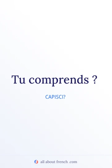 citazione francese estetica tu comprends
