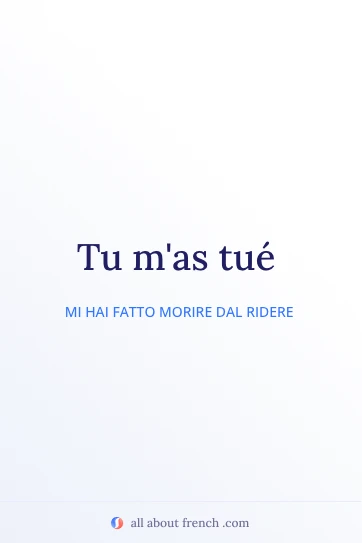 citazione francese estetica tu mas tue