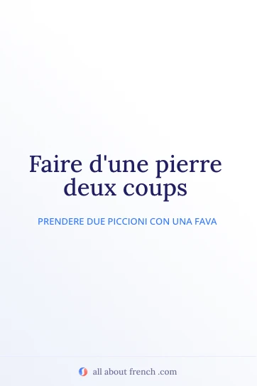 citazione francese estetica une pierre deux coups