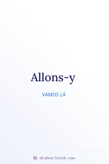 citação francesa estética allons y