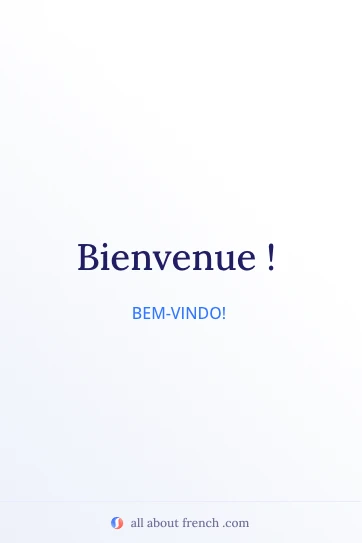 citação francesa estética bienvenue