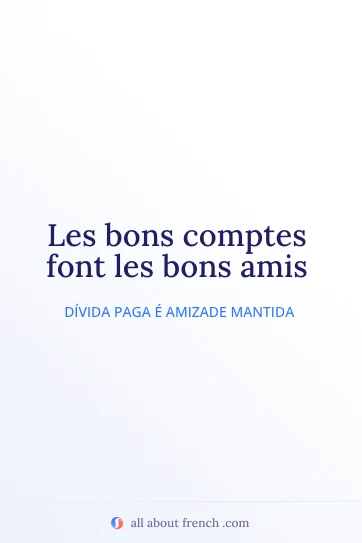 citação francesa estética bons comptes font les bons amis