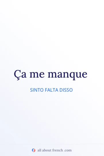 citação estética em francês ca manque