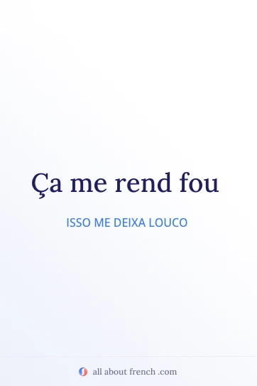 citação estética em francês ca rend fou