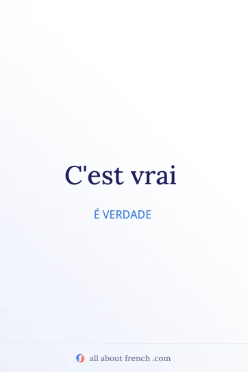 citação francesa estética cest vrai