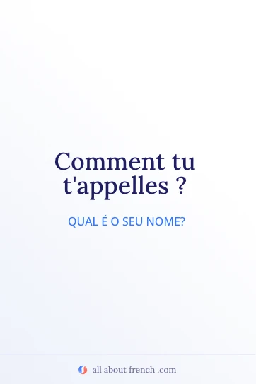 citação francesa estética comment tu tappelles