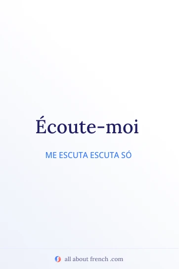 citação estética em francês ecoute moi