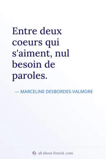 frase francesa estética entre deux coeurs nul besoin paroles