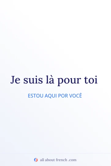 citação estética em francês etre la pour toi