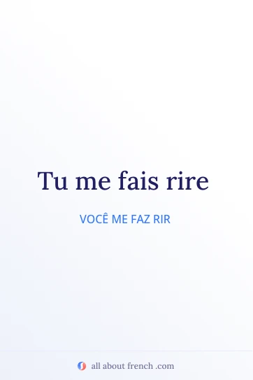 citação francesa estética faire rire