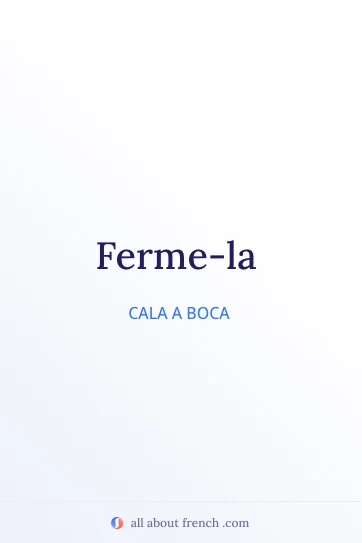 citação francesa estética ferme la