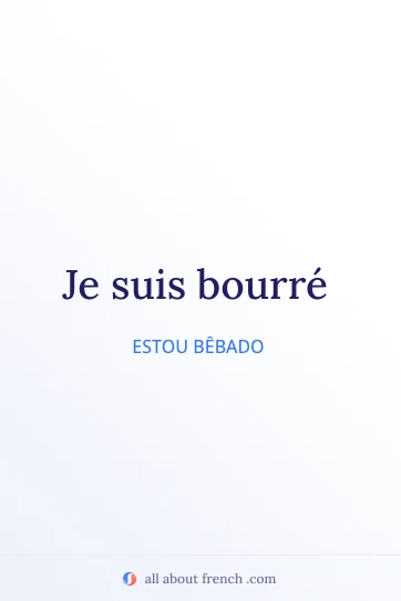 citação francesa estética je suis bourre