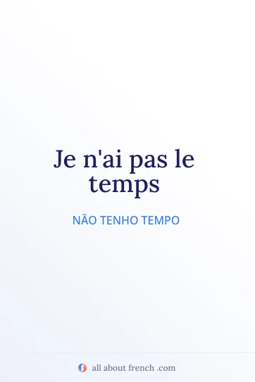 citação francesa estética pas le temps