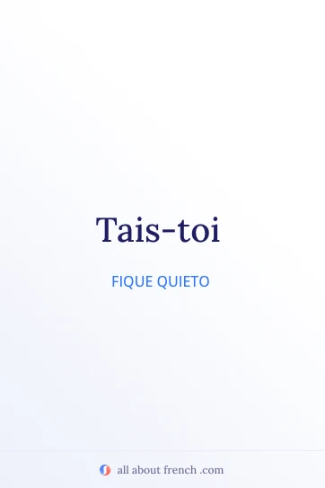 citação francesa estética tais toi