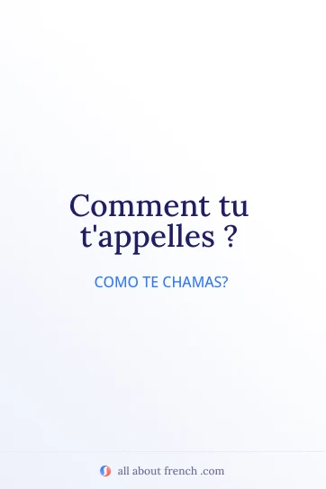 citação estética em francês comment tu tappelles