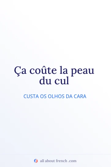 citação francesa estética couter la peau du cul