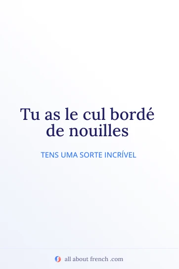 citação francesa estética cul borde de nouilles