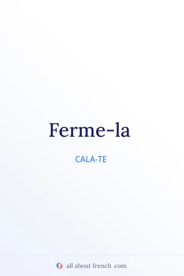 citação francesa estética ferme la
