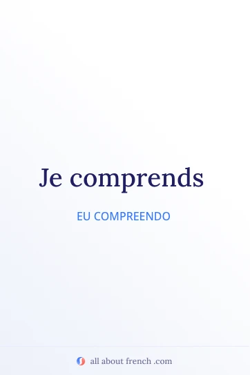 citação francesa estética je comprends