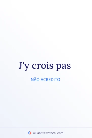 citação francesa estética jy crois pas