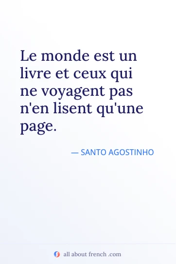 citação estética em francês monde livre voyage pas une page