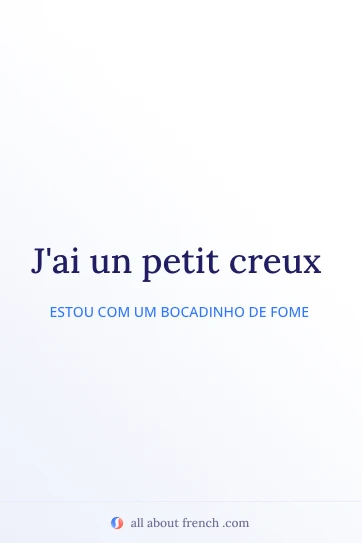 citação francesa estética petit creux