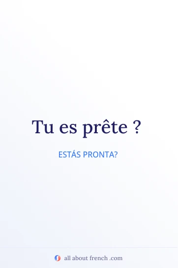 citação francesa estética tu es prete