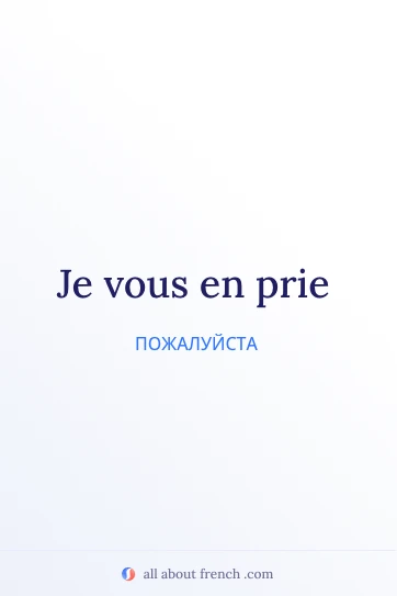 эстетичная французская цитата je vous en prie