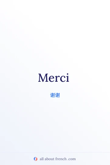 好看的法语名言 merci